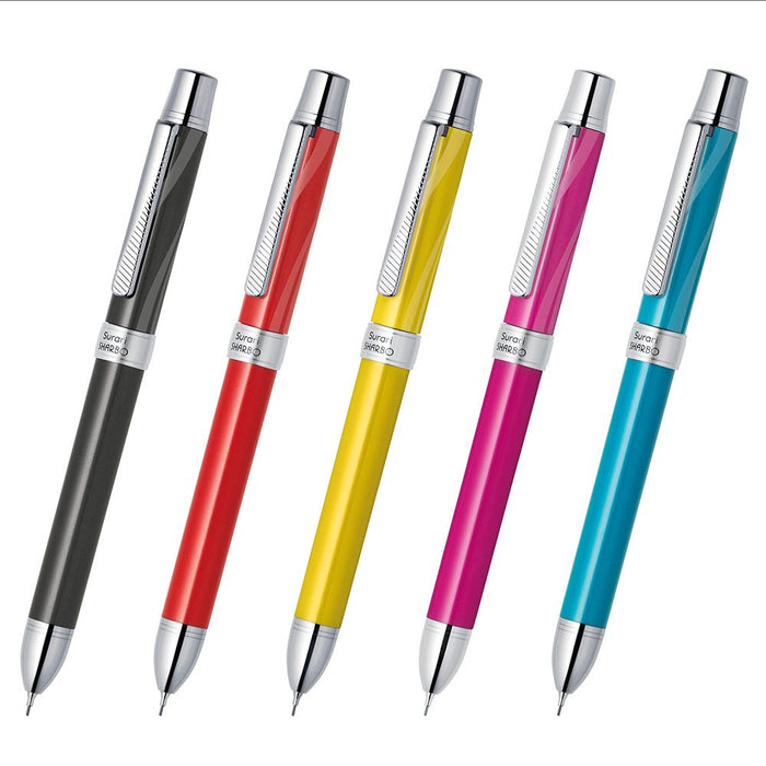 Zebra Multifunctional Black Pen - Shabo 1000 SB26-BK All-In-One Writing Tool