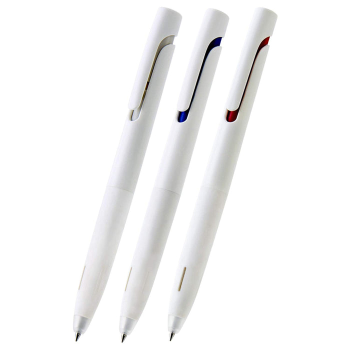 Zebra Blen 3-Color Set 0.7mm Oil-Based Ballpoint Pens with White Barrel