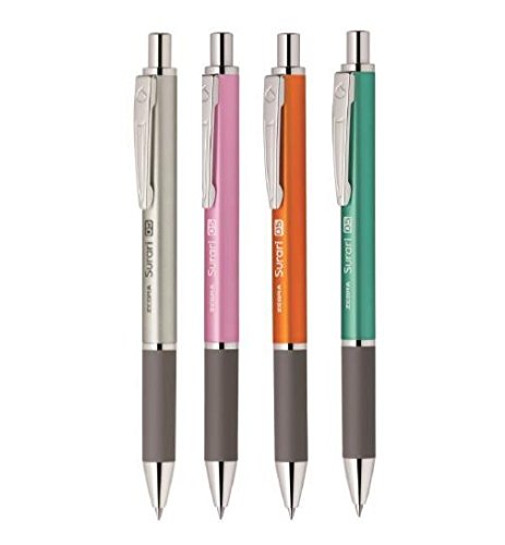 Zebra Slurry 300 Orange 0.5 Oil-Based Ballpoint Pen 10 Pack