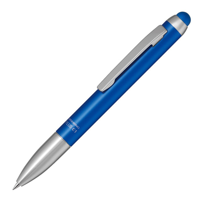 Zebra C1 0.7mm Blue Ballpoint Pen with Touch Stylus - P-ATC1-BL Zebra