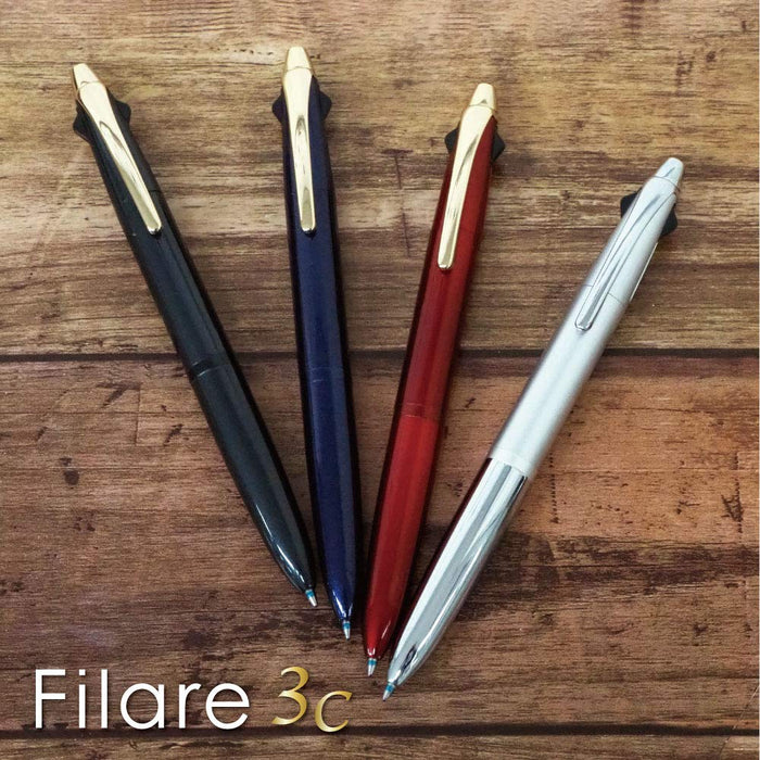 Zebra Fillare 3C 藍色 0.7 mm 3 色原子筆 P-B3A12-Bl