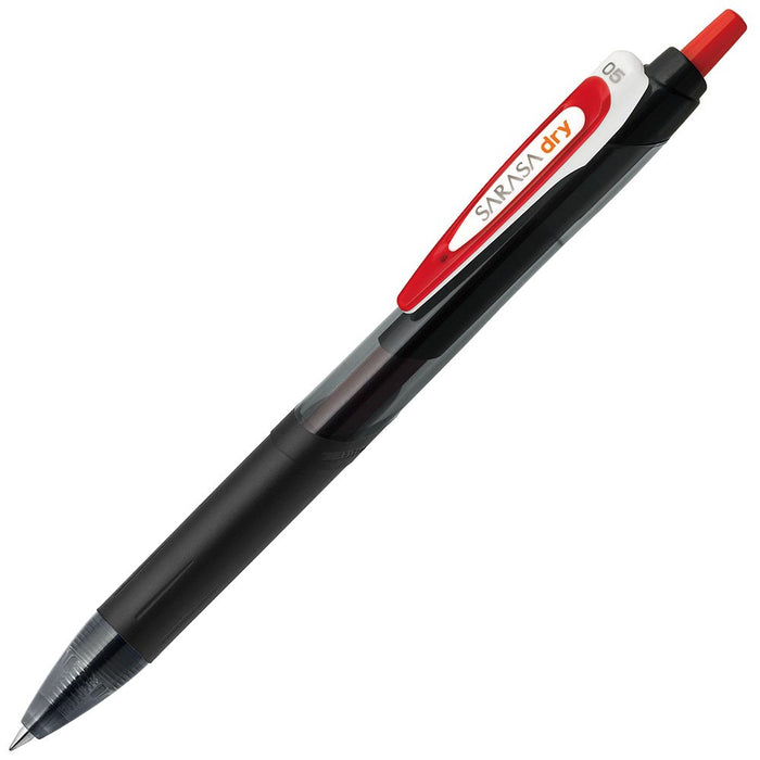 Zebra Sarasa Dry Gel Ballpoint Pen Refill 0.5mm Lead Red Ink 10 Pieces