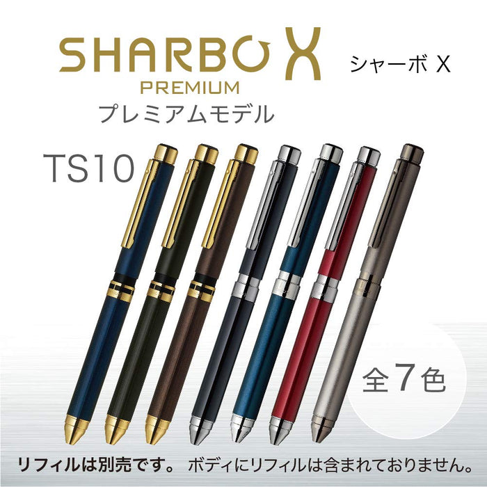 Zebra Premium Multi-Function Pen Shabo X Ts10 Black Gold SB21-C-BKG