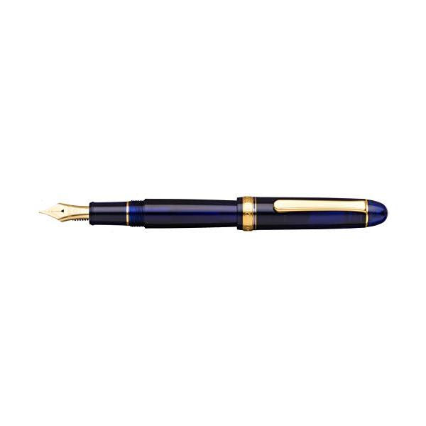 Platinum Fountain Pen Fine Point #3776 Century Chartres Blue Model Pnb-15000#51-2