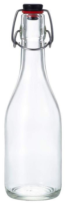 Aderia 360ml 玻璃水瓶帶旋轉蓋 - 日本製造 M-6451