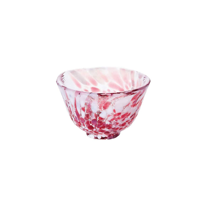 Aderia Japan 50Ml Pink Tsugaru Vidro Hand-Blown Sake Glass