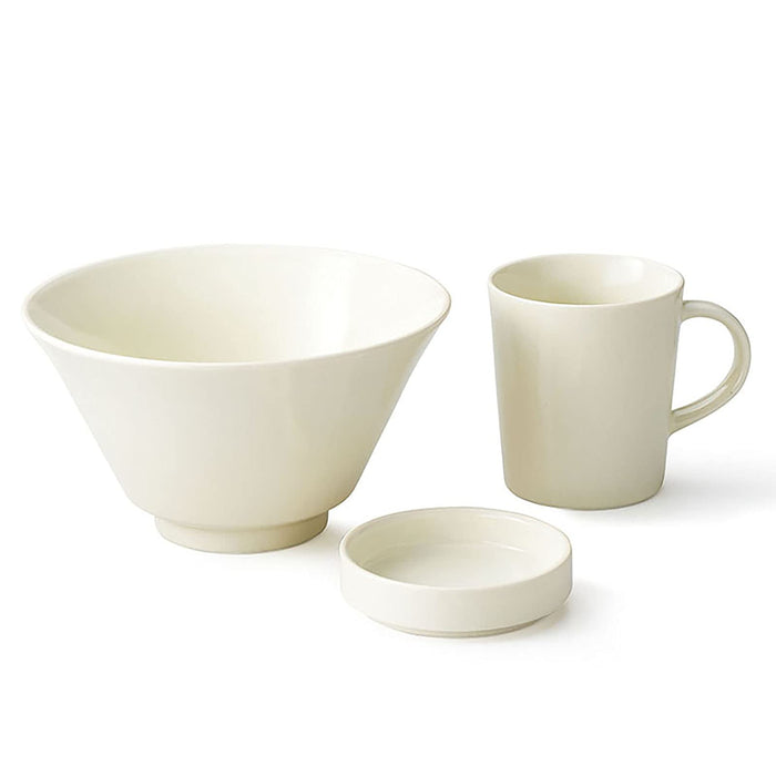 what I need

Aito Mino Ware Ciel Cafe Set White - Bowl 17cm Mug 260ml Plate 9cm - Dishwasher/Microwave Safe - Made in Japan 520146