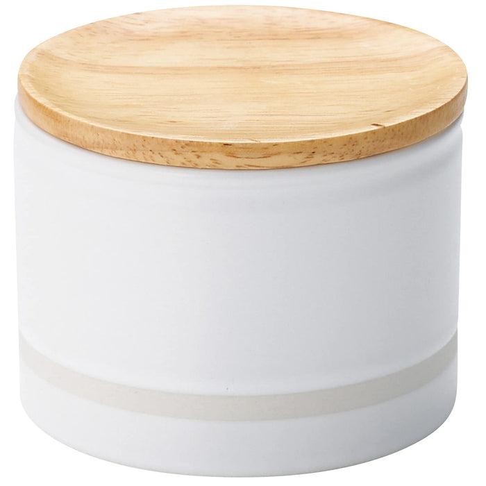 Aito Canister Storage Container 220ml White Mino Ware