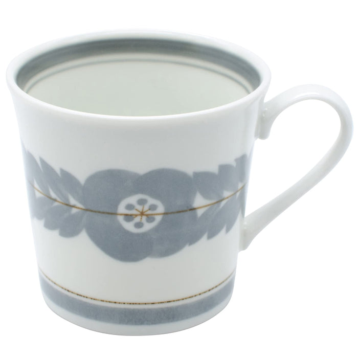 Aito Blossom Blossom Mug 320ml Gray Microwave & Dishwasher Safe Mino Ware Japan 111096