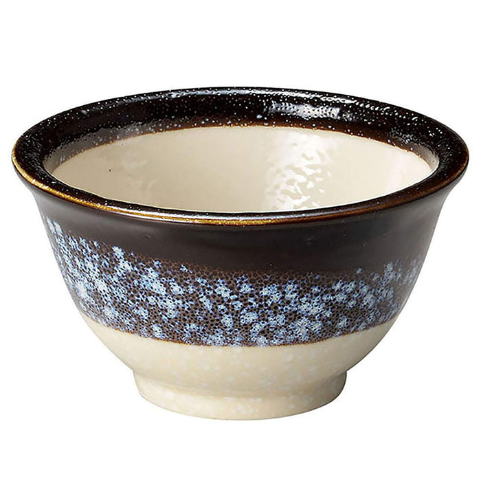 Aito Glaze Works 碗 420ml 黑色美浓烧日本 266408