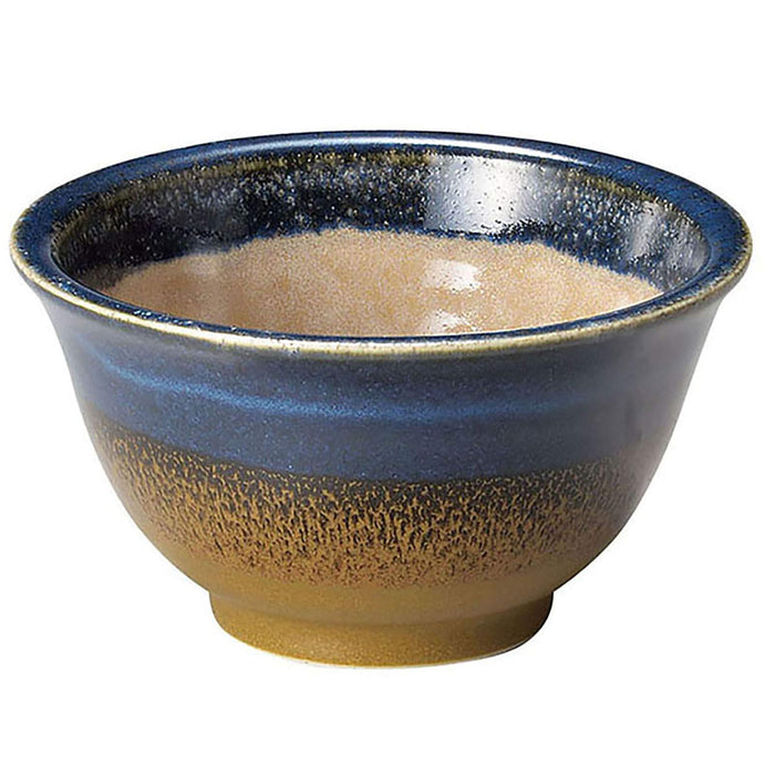 Aito Glaze Works 碗 420ml 棕色美浓烧日本 266407