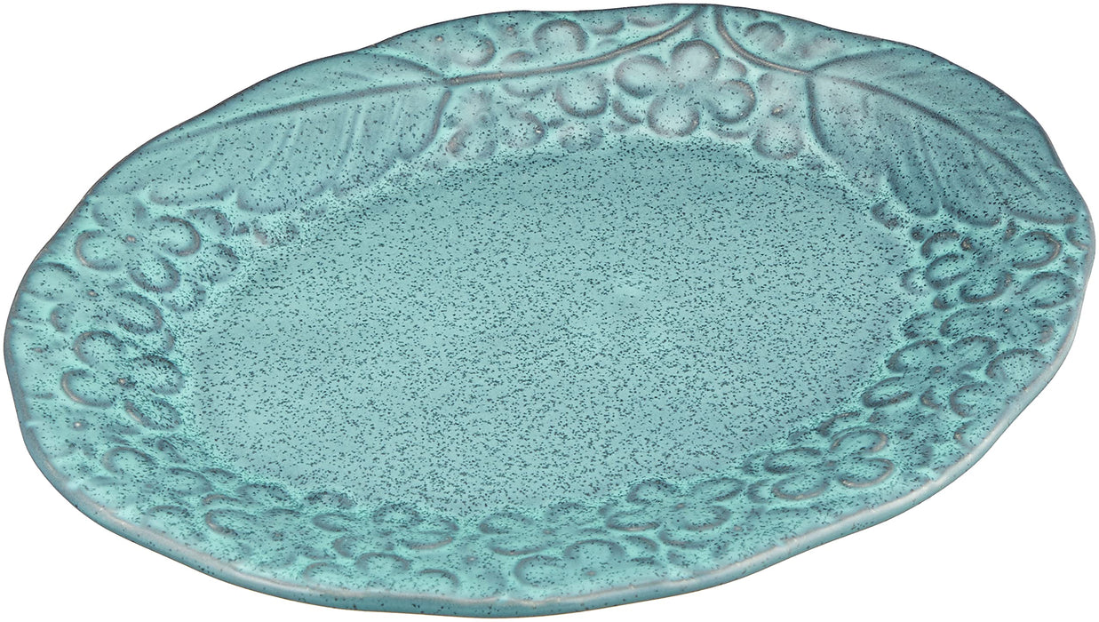 Aito Lien Lien 18cm S Aqua Blue Plate Dish Mino Ware 267860