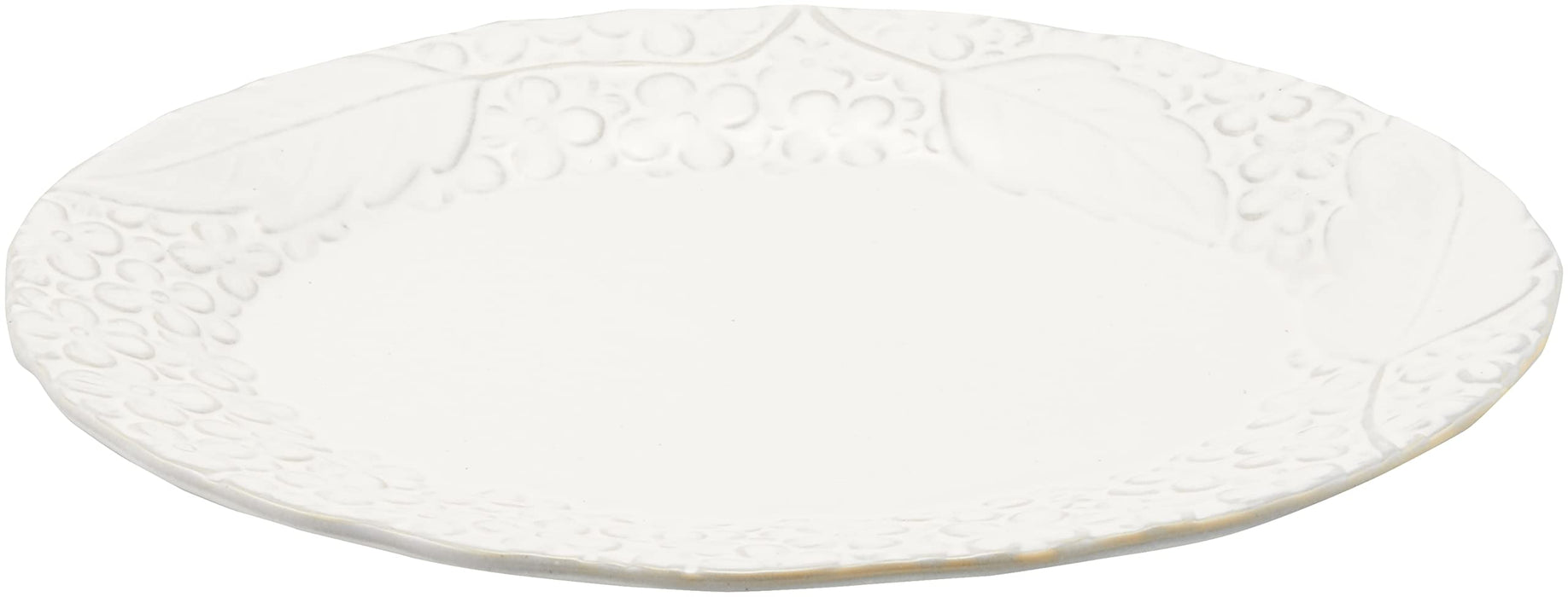 Aito Lien Oval Plate 25x20cm White Mino Ware Dishwasher/Microwave Safe Japan 267831