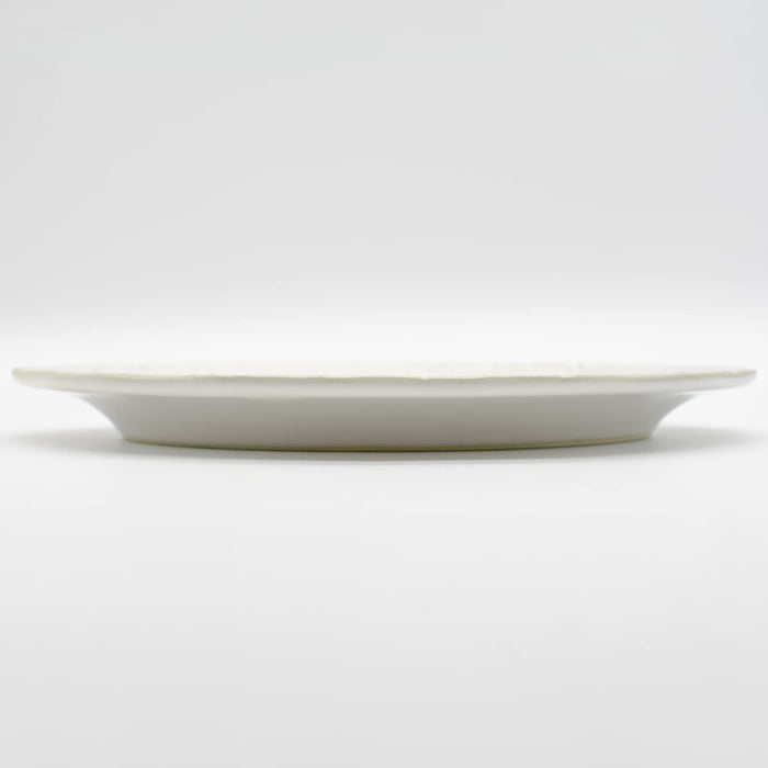 Aito Lien Plate Oval Plate 18cm S White Tableware Japan 267836