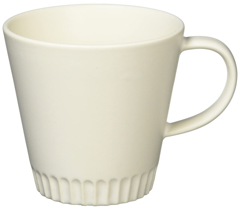 Aito Line Mug 350ml White Mino Ware Japan 287411