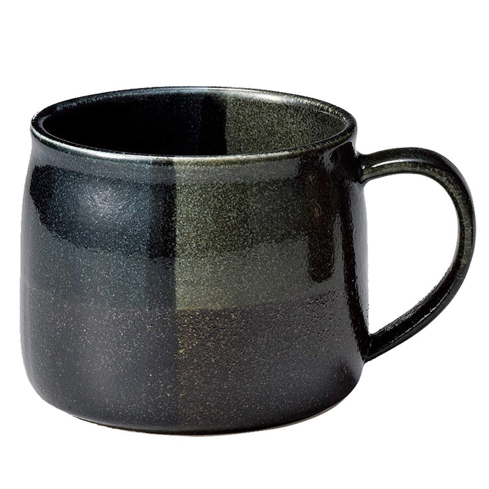 Aito Mino Ware Mug 400ml Black Dishwasher/Microwave Safe Japan 266482