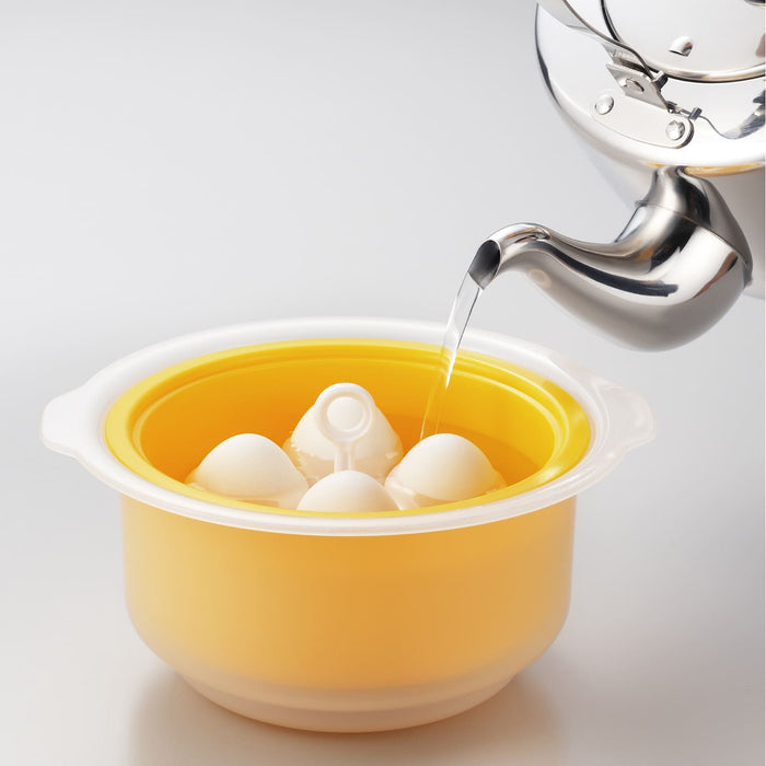 Akebono Ezegg Soft-Boiled Egg Cooker - Perfectly Cook Eggs with Ease