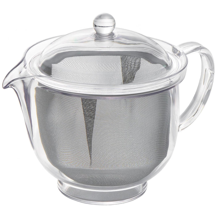 Akebono Sangyo 480ml Tritan Resin Clear Teapot TW-3722 Japan