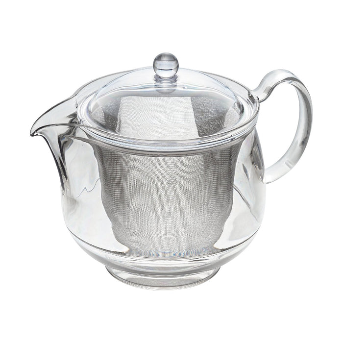 Akebono Sangyo Teapot 730ml Tritan Resin Clear Steel Mesh TW-3723 Japan