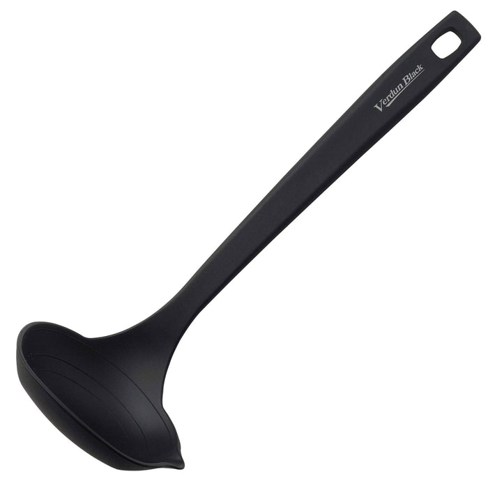 Shimomura Kougyou Antibac VB-206 Black Large Ladle Niigata Tsubame-Sanjo