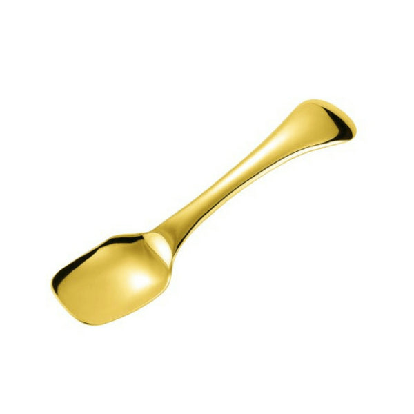 Asahi Copper Curved Ice Cream Spoon - 11.4Cm Square Head, Gold