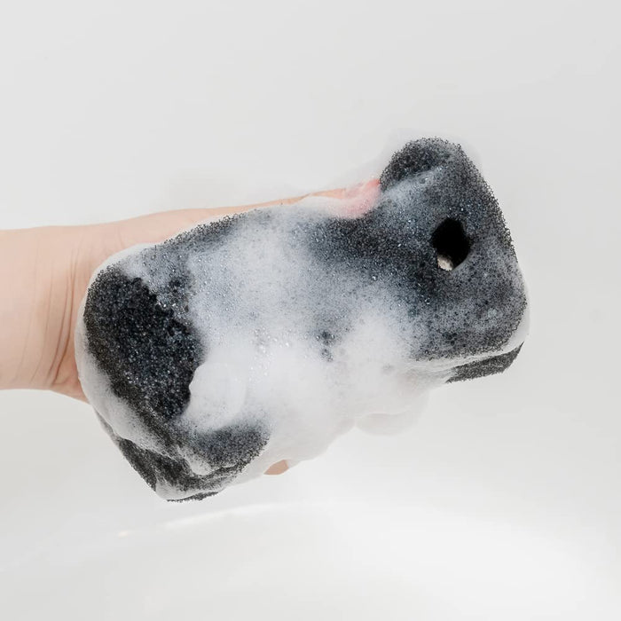 Azuma Industrial Japan Bathtub Cleaning Sponge with Magnet Hook - Efficient Foam and Drainage Solution