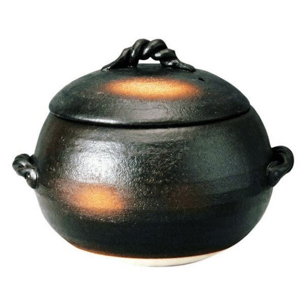 Banko Ware Stoneware Donabe 砂鍋電鍋 3 合 - 終極煮飯解決方案