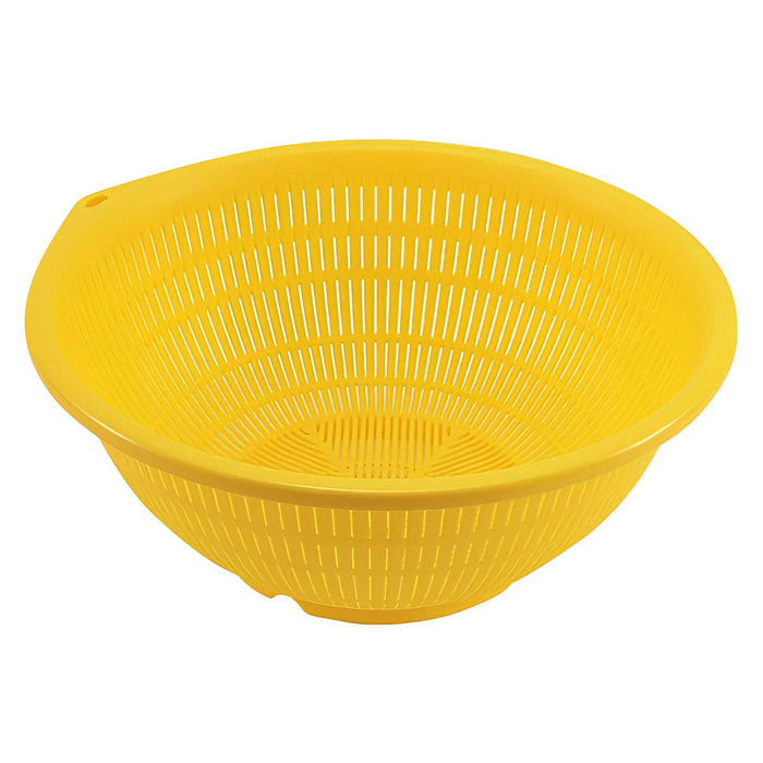 Benkei Plastic Colander 18cm - Vibrant Yellow