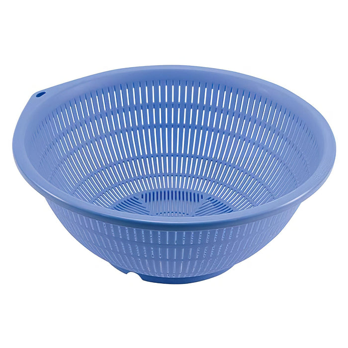 Benkei 50cm Blue Plastic Colander - Efficient Kitchen Tool