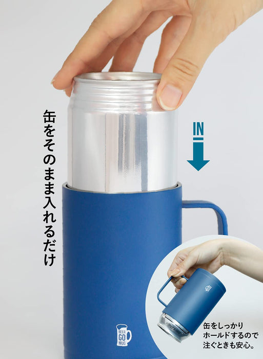 CB Japan 350ml White Thermal Insulation Mug Can Holder