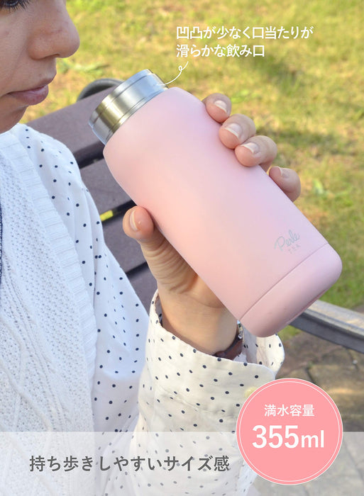 CB Japan 350ml Pink Perle Tea Water Bottle