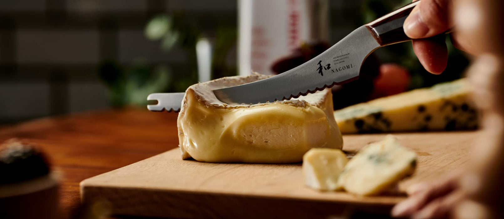 Japanese Nagomi Cheese Knife 130mm | Mitsubishi Knives 1896