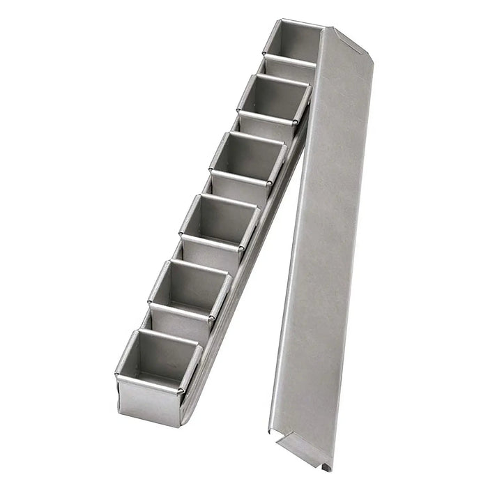 Ebm Altaite Mini Loaf Pan Set - 6 Linked Pans for Baking