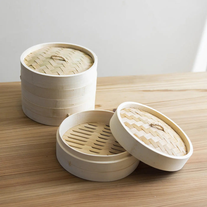 Ebm Bamboo Steamer 13cm - Authentic and Efficient Cooking Tool