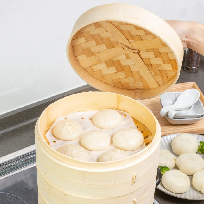 Bamboo Steamer 15cm - Lid for Ebm Enhance Your Cooking Experience