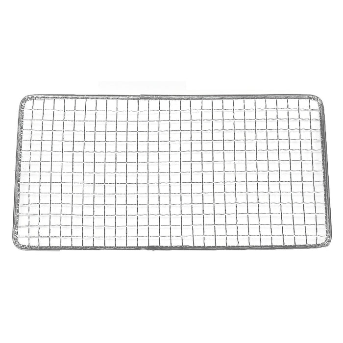 Premium BBQ Grill Mesh - 200 Pieces, 33.0 x 18.0cm - Durable Galvanized Iron