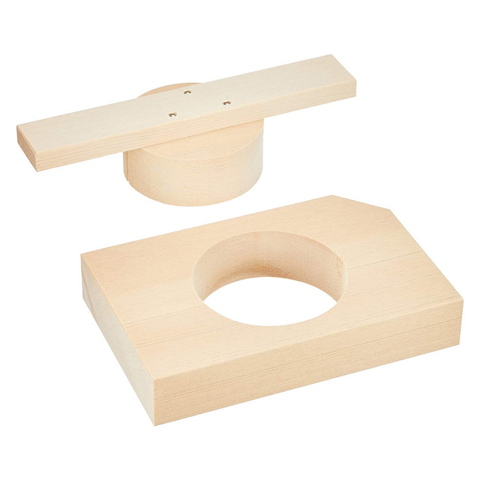 Ebm Hinoki Cypress Rice Mold - Premium Wooden Kitchen Tool