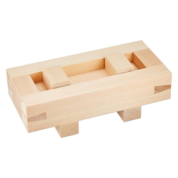 Ebm Hinoki Cypress Sushi Press - Wooden Sushi Mold for Perfect Sushi