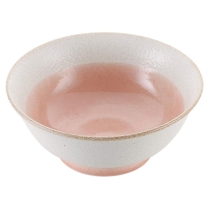 Ebm Porcelain Pink Glazed High Foot Bowl - 1230ml