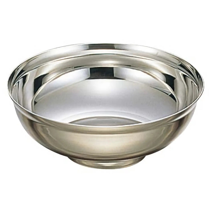 Ebm Stainless Steel Japanese Naengmyeon Bowl - Φ215Mm Step