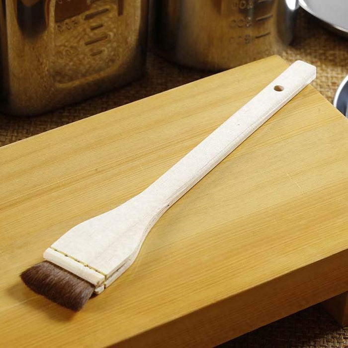 Ebm 60mm Sushi Brush with Wooden Handle and Horse Hair