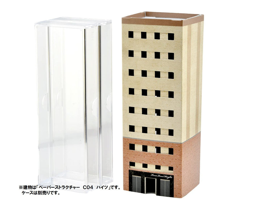 Tomytec 日本 Eco-Lake 紙結構 C04 Tennant 建築西洋鏡用品