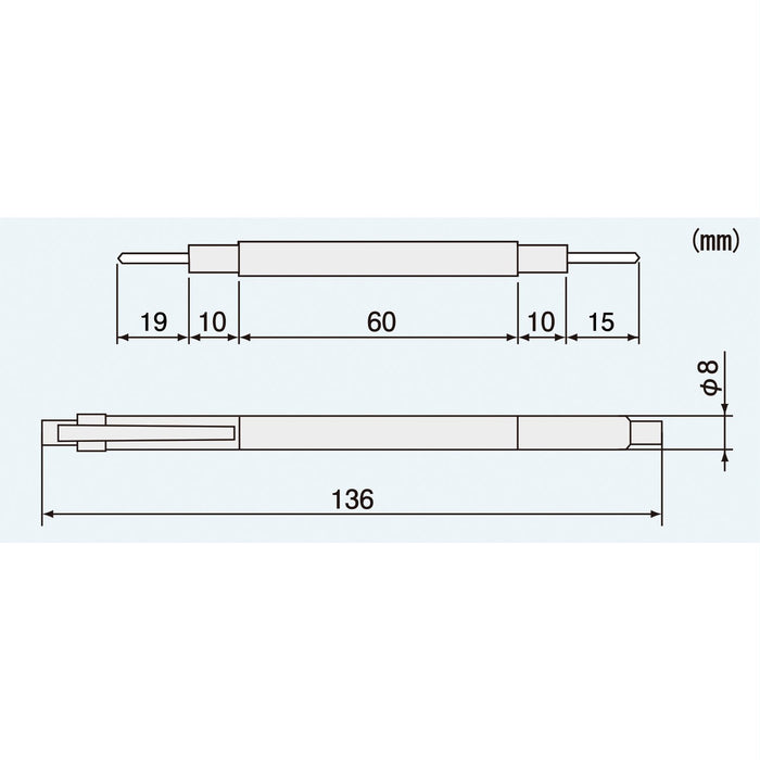 工程陶瓷驅動器 0.35x0.8+Φ3mm DA-50