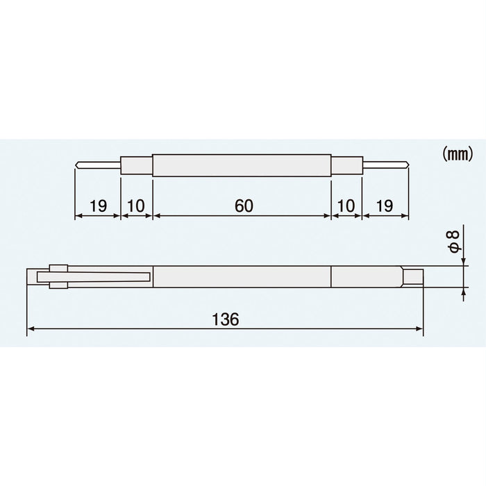 工程师 DA-51 陶瓷驱动器 0.4x0.9/-0.4x1.8mm 黑色