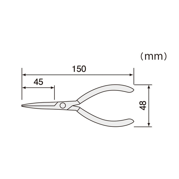 工程E型環鉗 Φ3~4 Pz-01