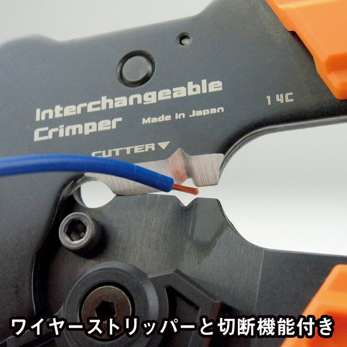 Engineer Interchangeable Die Crimping Pliers 13 Large Terminal Pad