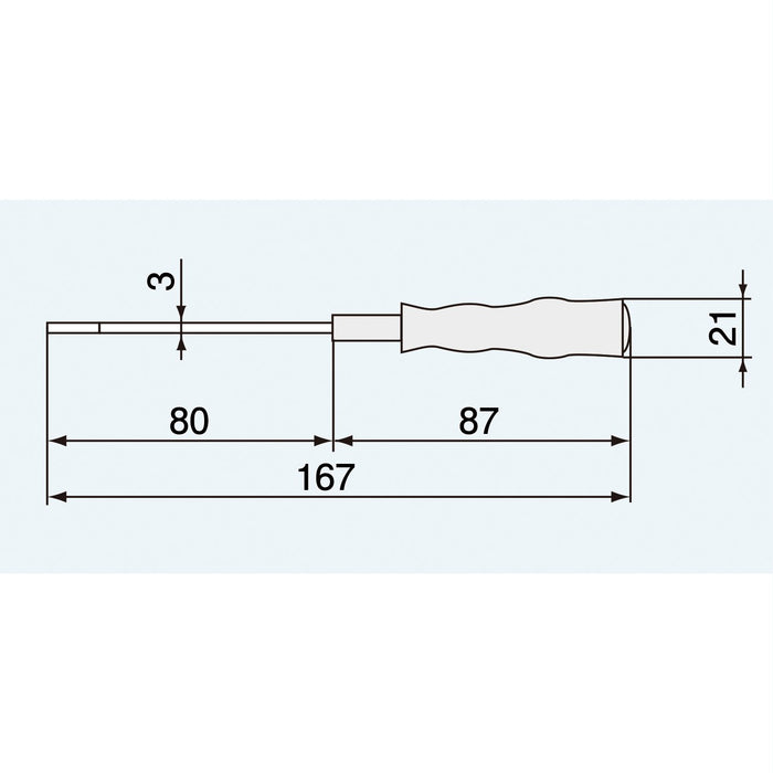 Engineer 迷你軟螺絲起子 3.0x0.4mm DG-21