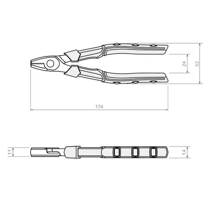 工程师 Nejisaurus Se PZ-22 螺丝 φ3-11mm 鞣制/压碎/生锈