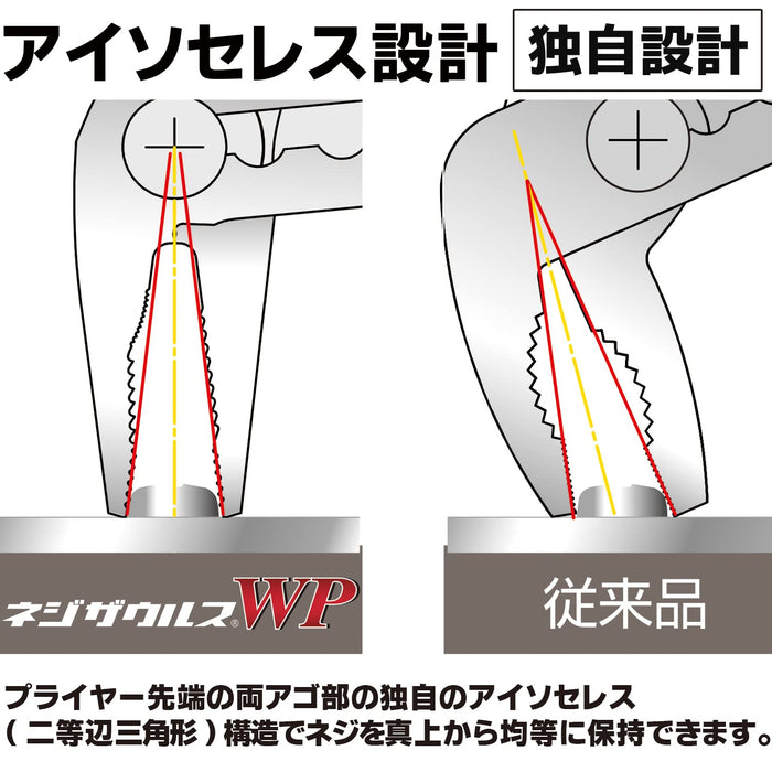 工程師 Nejisaurus WP Pumpurasaurus PZ-63 水泵鉗 3.5-5.5 mm 螺絲剝落/壓碎/生鏽