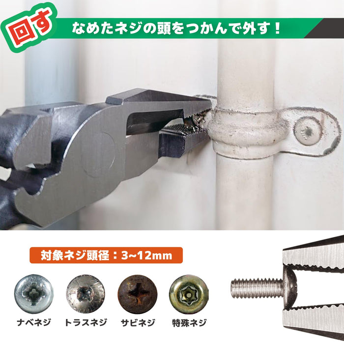 工程師 Nejizaurus Va 電工考試相容螺絲 Φ3-9.5mm PZ-79